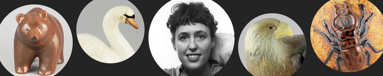Lisa Larson（リサラーソン）の Landskapsdjurシリーズ（1971年